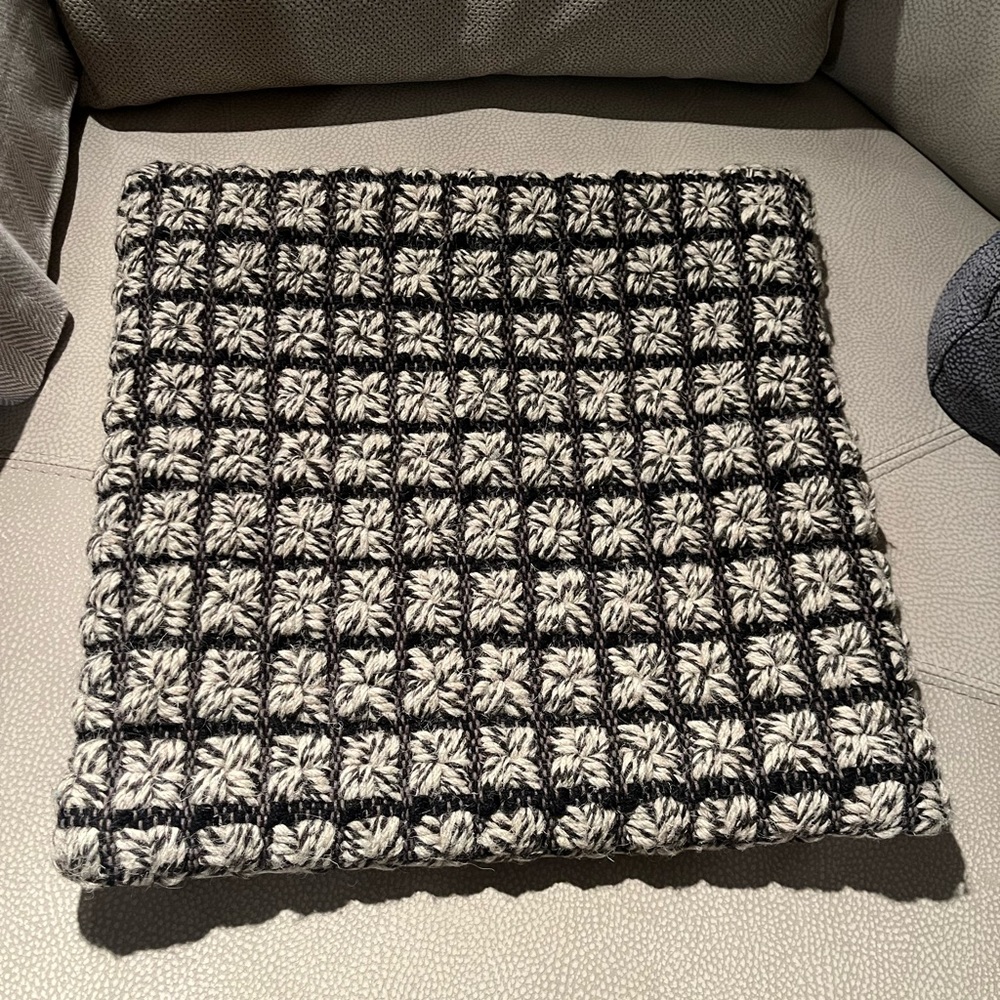 3 CB2 Wool Throw Pillows